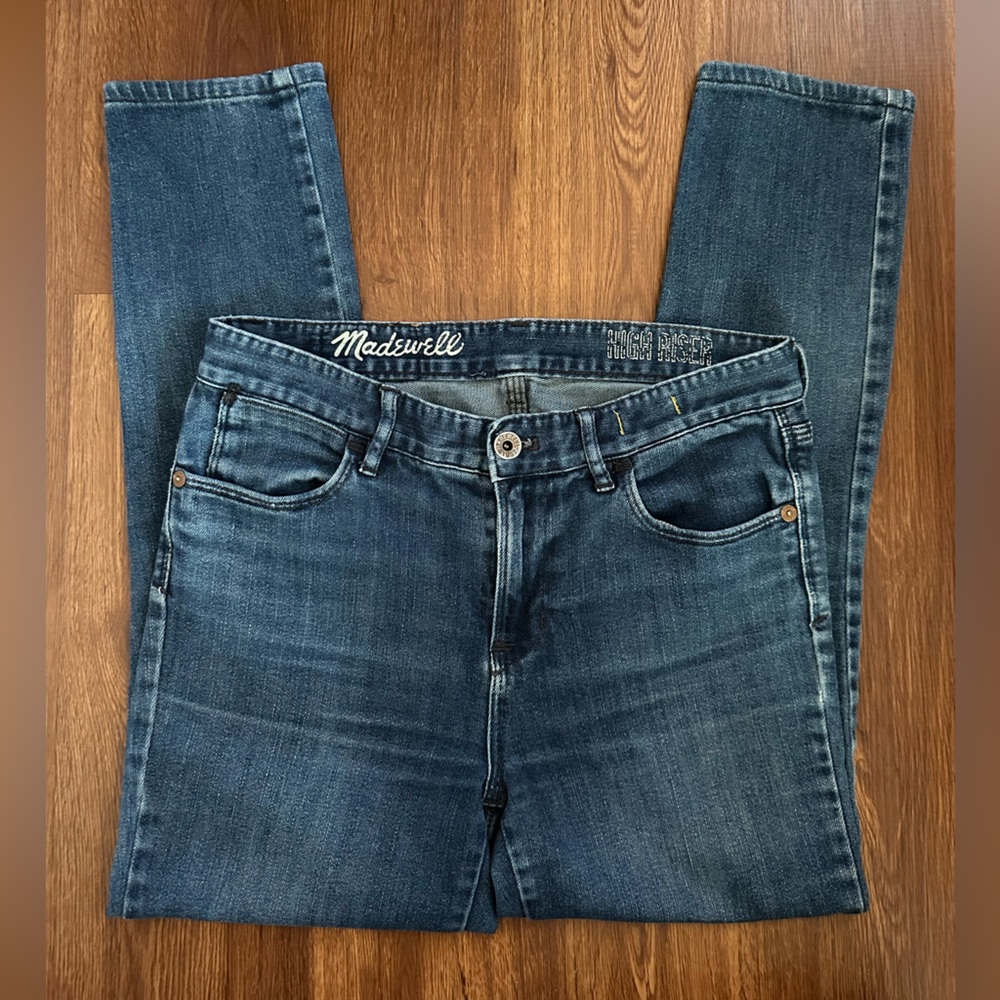Madewell Women's Denim High Riser Skinny Jean 28 x 32